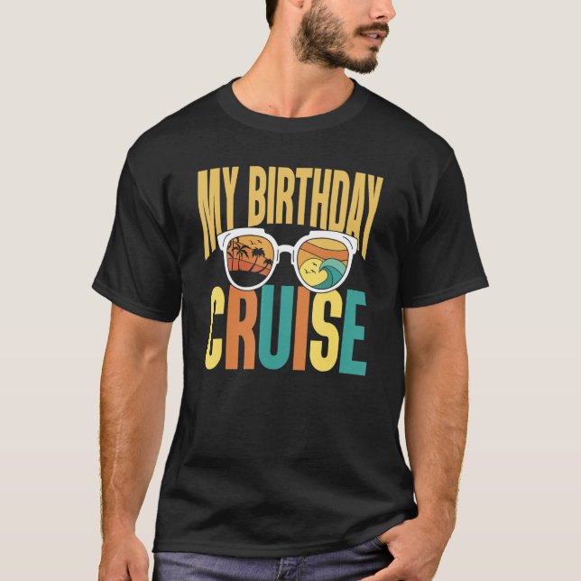 Kryssningsventilation på min födelsedagskorpa 1 t shirt (Framsida)