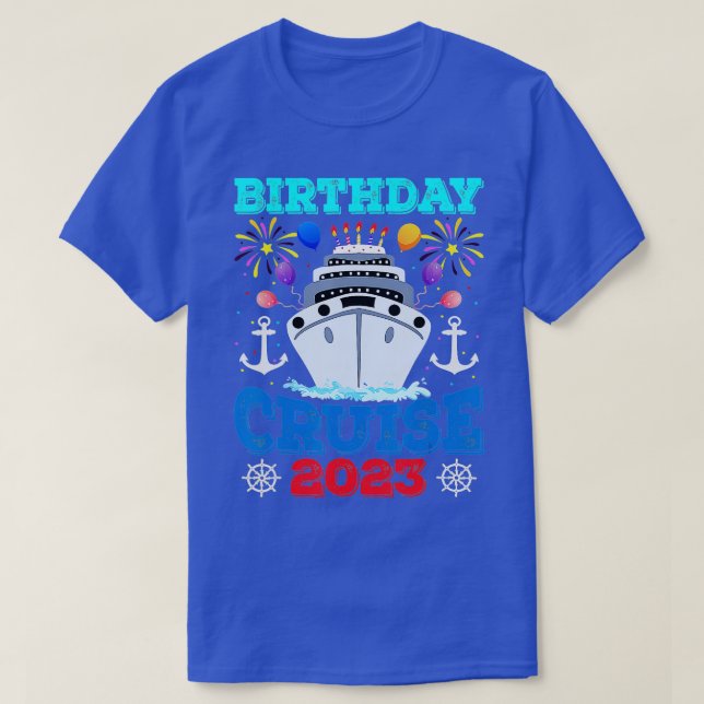 Kryssruta på födelsedagen, Födelsedagsfest, kryssr T Shirt (Design framsida)