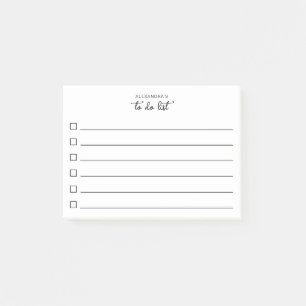 Kryssrutor för enkel länkning till Namn i listruto Post-it Block