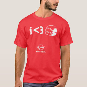 Krystal 3rd ställe - I <3 Krystals! T Shirt