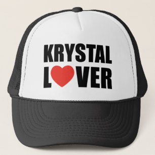 Krystal älskare keps