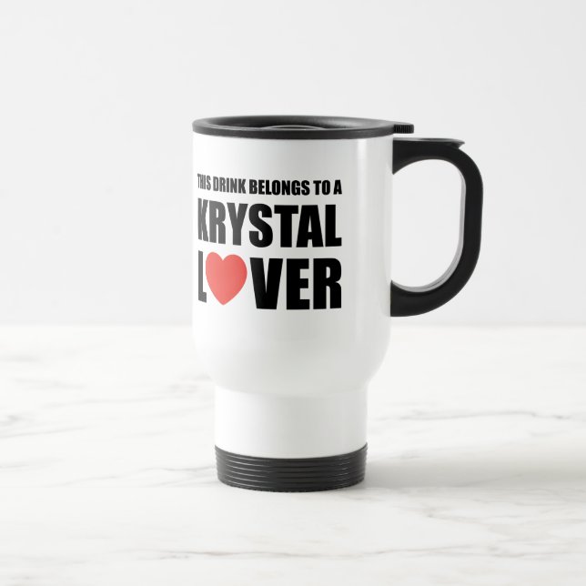 Krystal älskare resemugg (Höger)