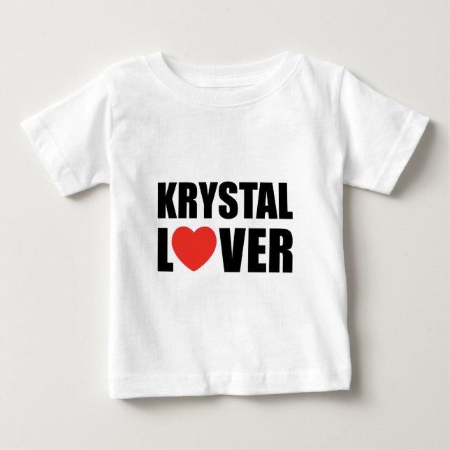 Krystal älskare t-shirt (Framsida)