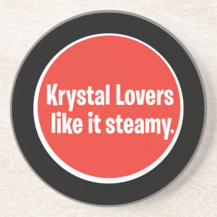 Krystal älskarekustfartyg underlägg