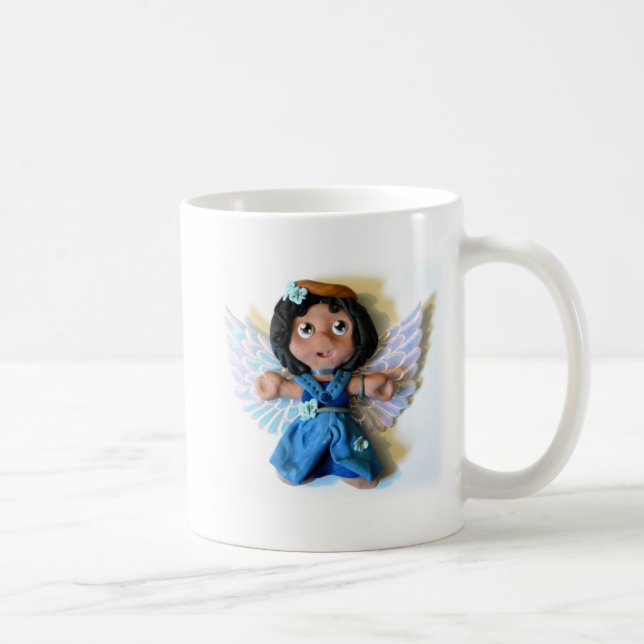 Krystal ängel mig kaffemugg (Höger)
