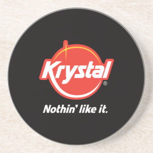 Krystal logotypkustfartyg underlägg sandsten