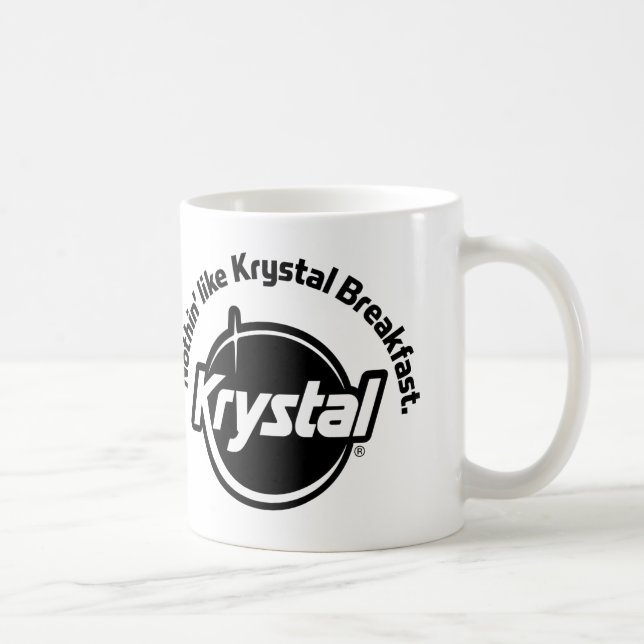 Krystal Nothin något liknandefrukost Kaffemugg (Höger)