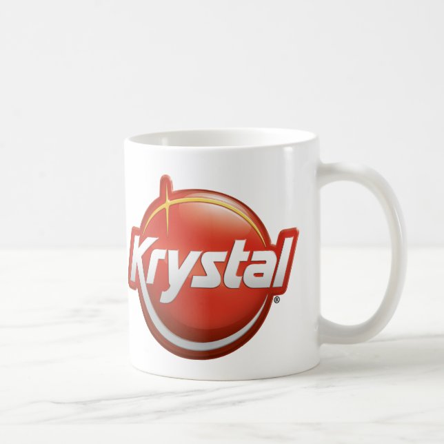 Krystal ny logotyp kaffemugg (Höger)