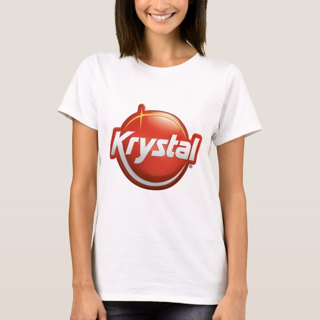 Krystal ny logotyp tee shirt (Framsida)