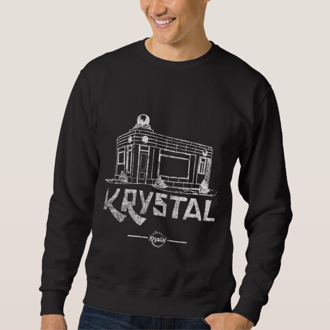 Krystal original- byggnad lång ärmad tröja (Framsida)