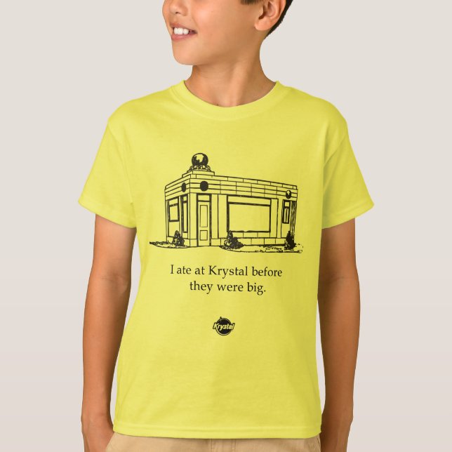 Krystal original- byggnad tee shirt (Framsida)