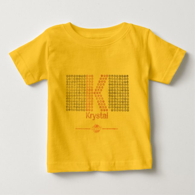 Krystal stort K Tee (Framsida)