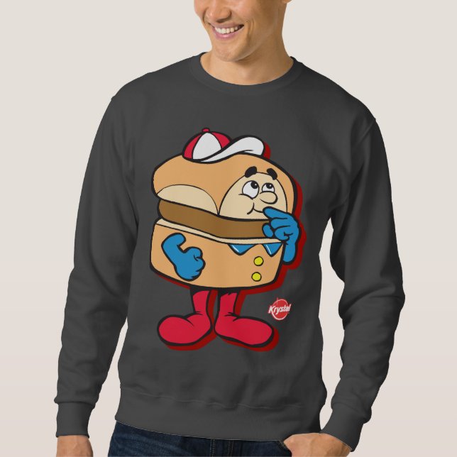 Krystal tecken sweatshirt (Framsida)