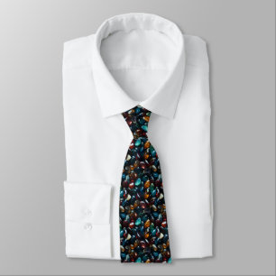 Krystaler och Gemstones Necktie Slips