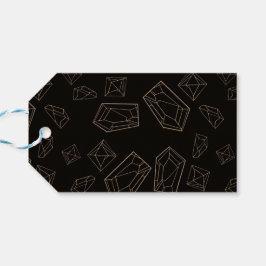 Krystaler Presentetikett