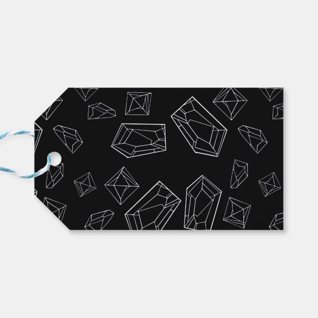 Krystaler Presentetikett (Baksidan Horisontell)