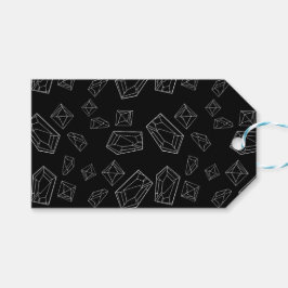 Krystaler Presentetikett