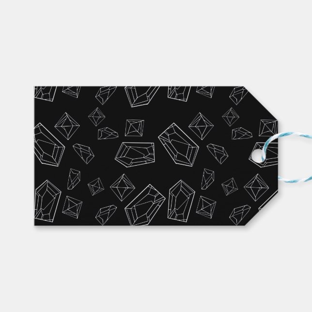 Krystaler Presentetikett (Framsidan (Horisontell))