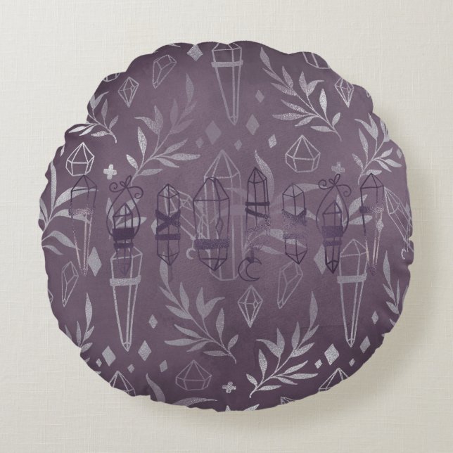 Krystaler Rund Kudde (Framsidan)