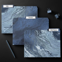 Krystaliserat blåagat | Dusty Slate MarLED Stone