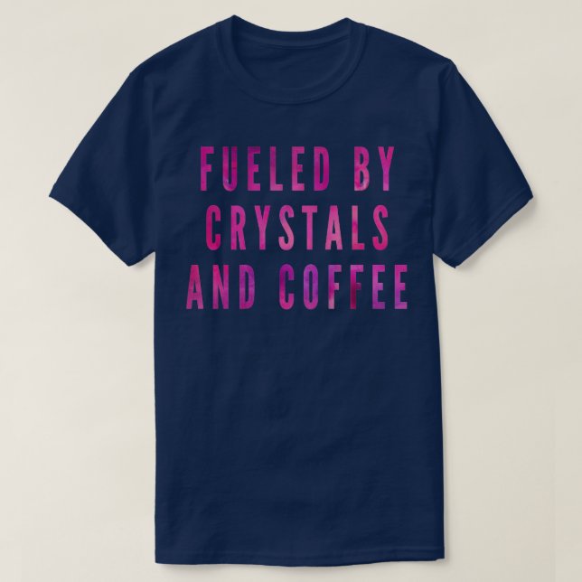 KRYSTALLAR OCH KAFFE2 T SHIRT (Design framsida)