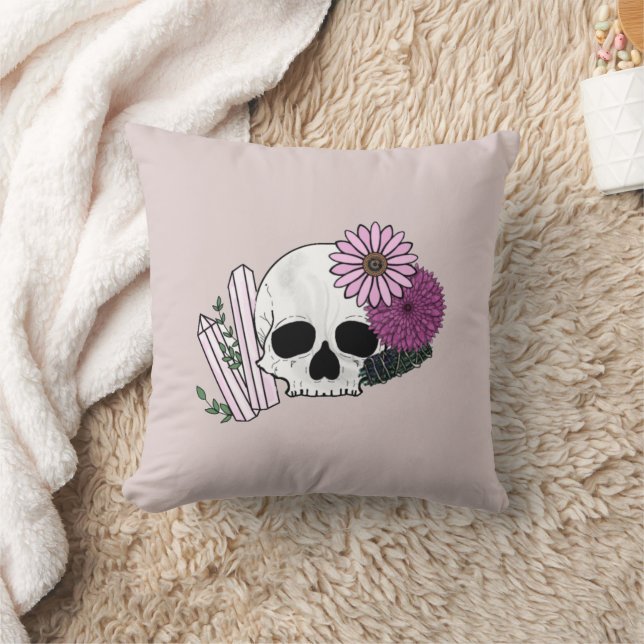 Krystmedel och smuts-blommigt kudde (Filt)