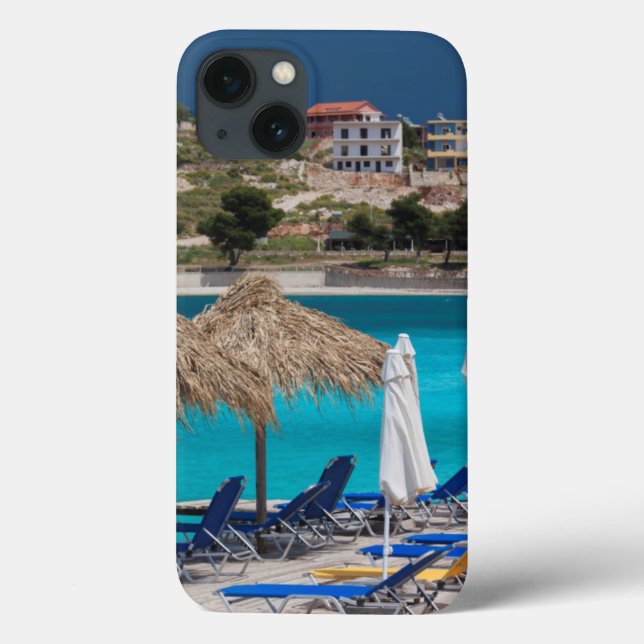 Ksamil, strandpromenad (Baksida)