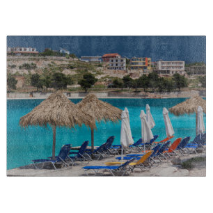 Ksamil, strandpromenad