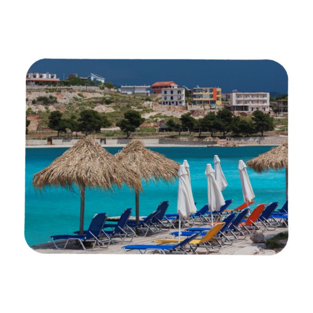 Ksamil, strandpromenad magnet (Horisontell)