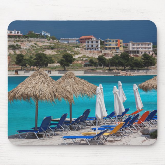 Ksamil, strandpromenad musmatta (Framsidan)