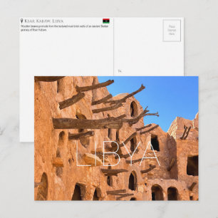 Ksar Kabaw, Libyen vykort