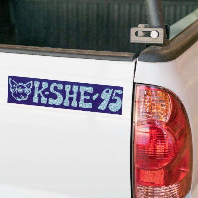 KSHE-95 Bumper Sticker Bildekal (På lastbil)