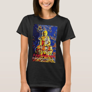 Ksitigarbha Bodhisattva Devanagari Buddhist mantra T Shirt