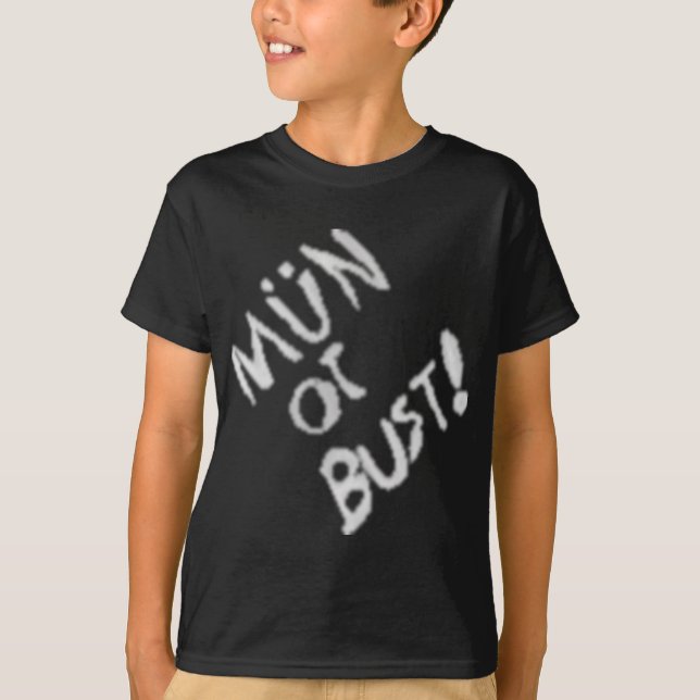 KSP Mün eller byst Tee Shirt (Framsida)