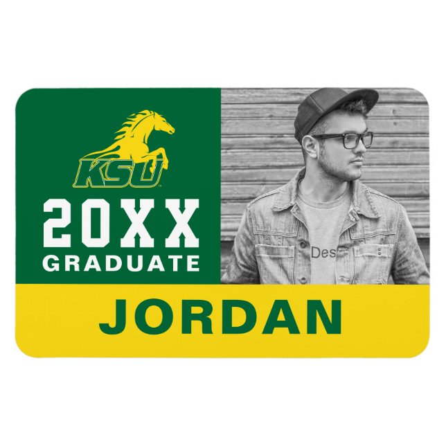 KSU Kentucky State Universiteten Student Magnet (Horisontell)