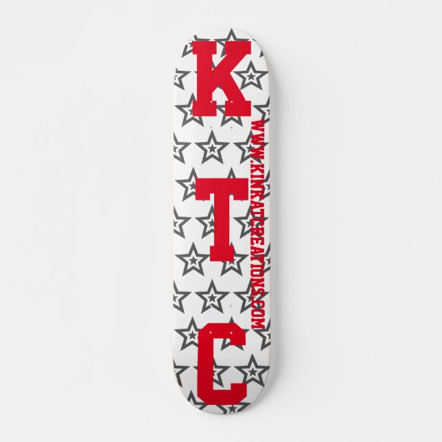 KTC-stjärnor Skateboard (Framsida)