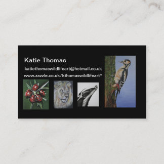 kthomaswildlifeart - visitkort
