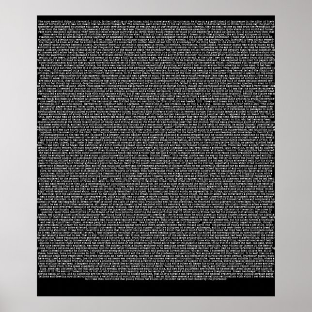 Kthulhu kapitel 1 av H P Lovecraft Poster (Framsidan)