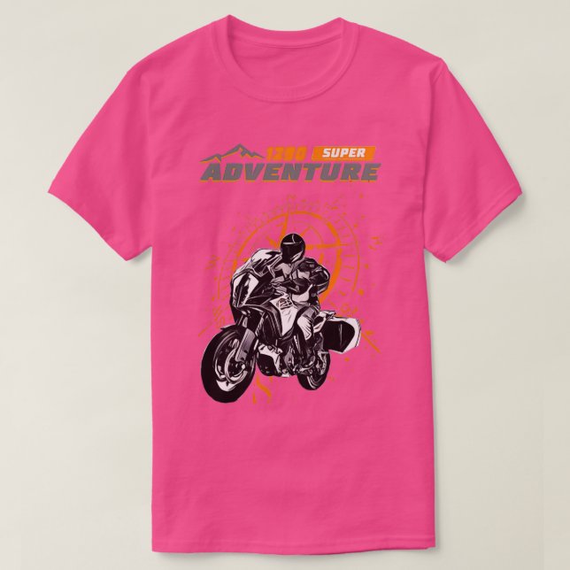 KTM 1290 Toppen Äventyr  T Shirt (Design framsida)