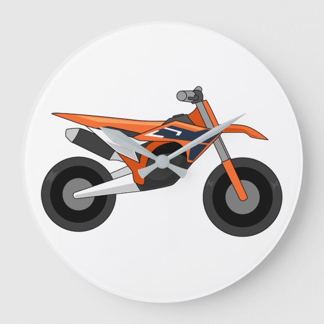 KTM 450 SX-F simple style Stor Klocka (Framsida)
