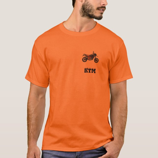 Ktm 950 Supermoto T Shirt (Framsida)