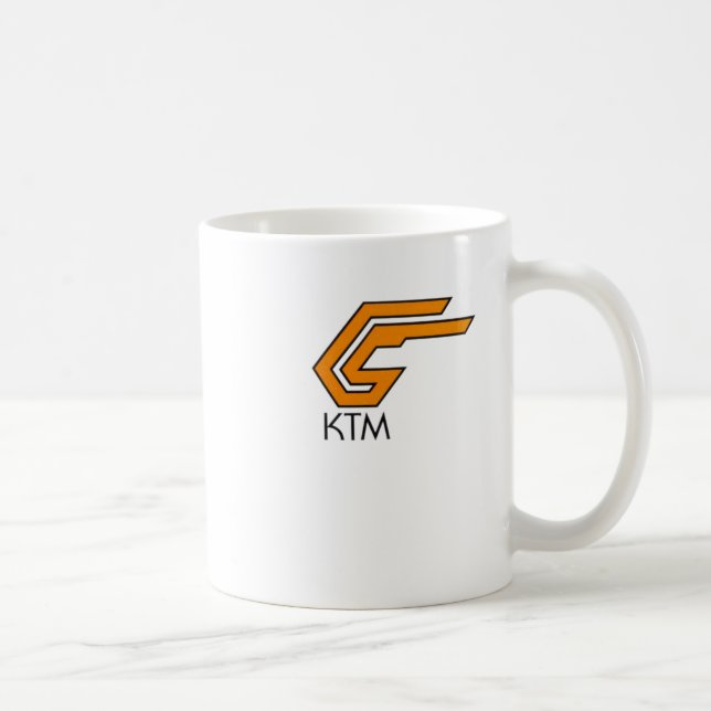 Ktm Logoklistermärke1  Kaffemugg (Höger)