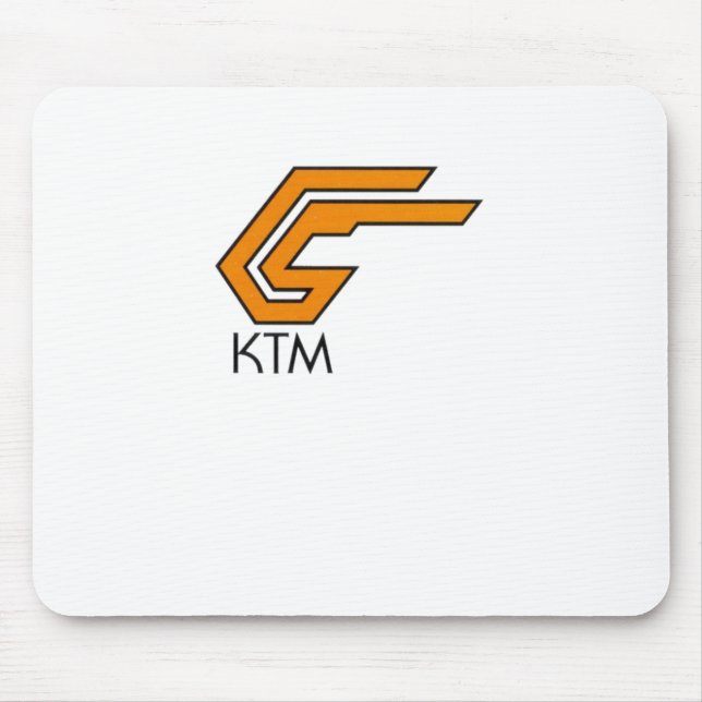 Ktm Logoklistermärke1  Musmatta (Framsidan)