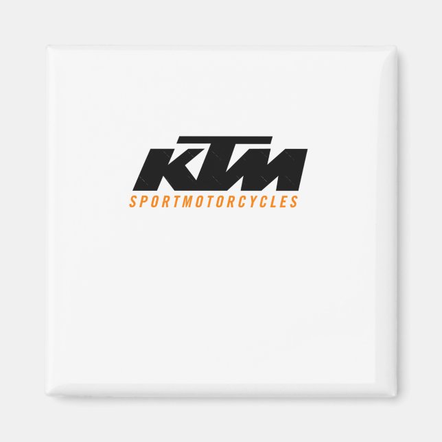 Ktm Logoklistermärke2  Magnet (Framsidan)