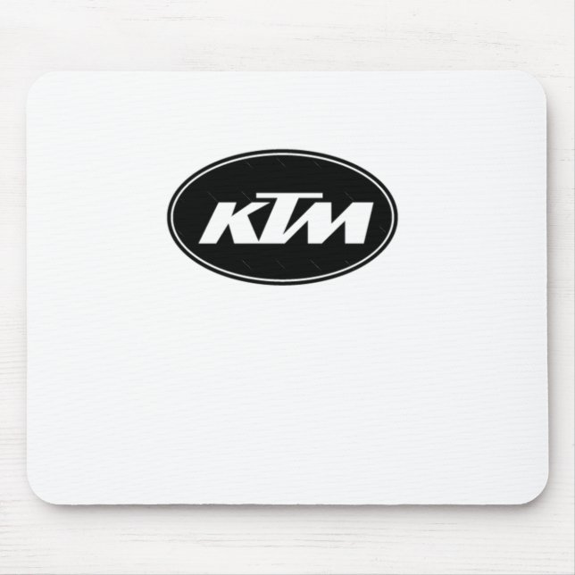 Ktm Logoklistermärke  Musmatta (Framsidan)