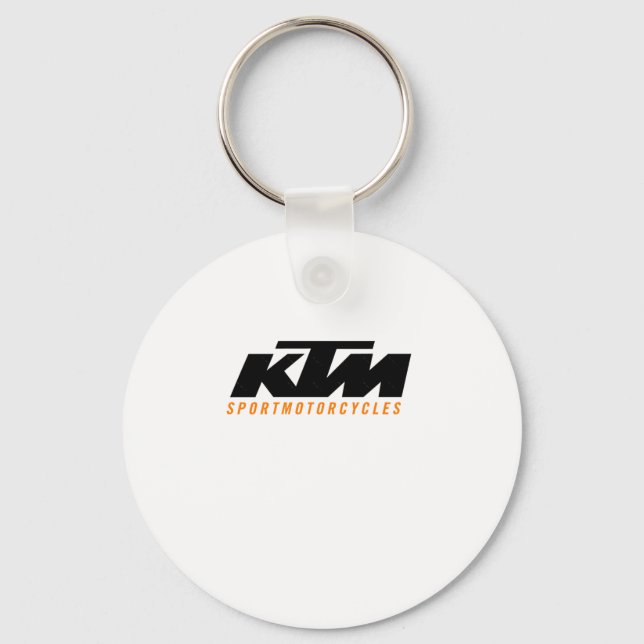 KTM Logotyp Sticker2 Nyckelring (Framsida)