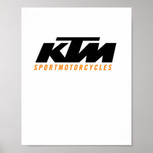 KTM Logotyp Sticker2 Poster