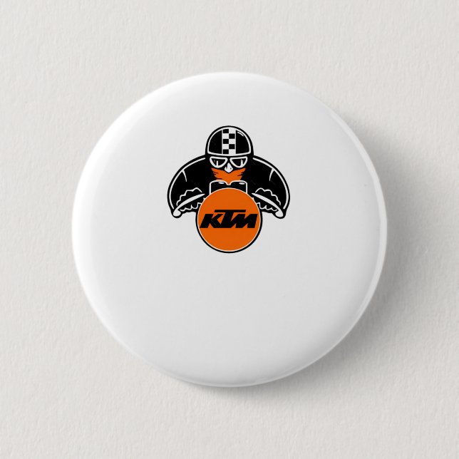 KTM Logotyp Sticker4 Knapp (Framsida)