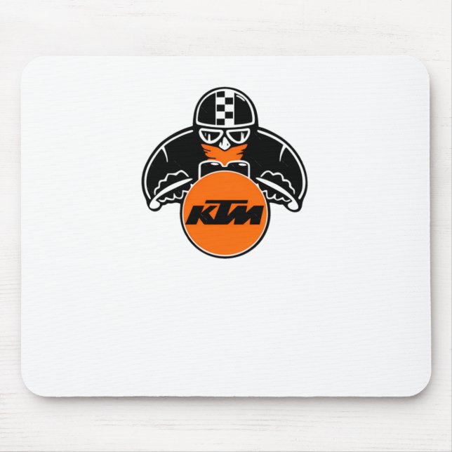 KTM Logotyp Sticker4 Musmatta (Framsidan)