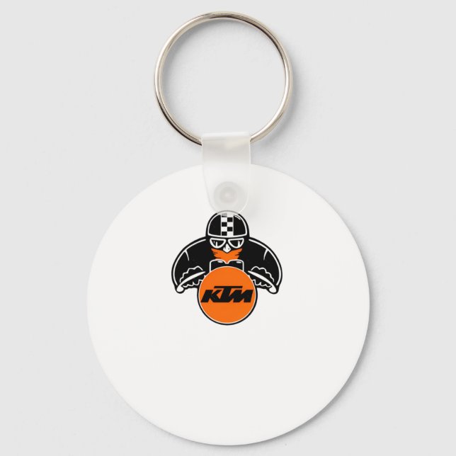 KTM Logotyp Sticker4 Nyckelring (Framsida)